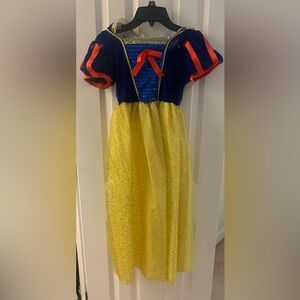 Kids Snow White Costume - Blue and Yellow